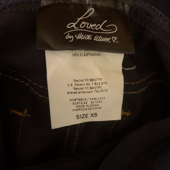 🔥 2/$50 🔥 NWOT Heidi Klum Skinny Maternity Jeans - Picture 3 of 3